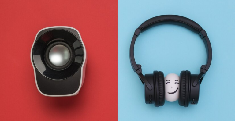 Headsets vs Speaker